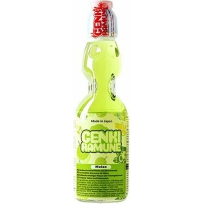 Genki Ramune japonská limonáda melon 200 ml