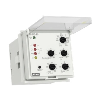 ELKO EP Pmr3-70 Напреженово реле с опция за смяна на обхватите (8528)