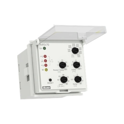 ELKO EP Pmr3-70 Напреженово реле с опция за смяна на обхватите (8528)