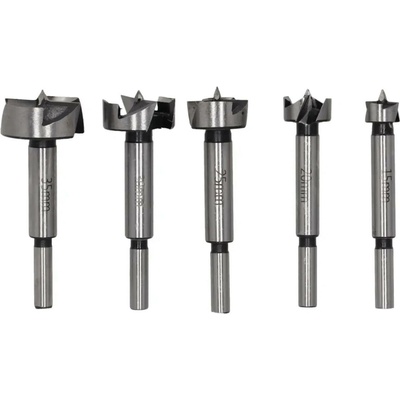 DEDRA-EXIM Sada vrtáků a fréz Forstner DEDRA 0781 na dřevo, 15, 20, 25, 30, 35 mm
