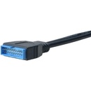 Akasa AK-CBUB19-10BK USB 3.0 to USB 2.0 adapter cable