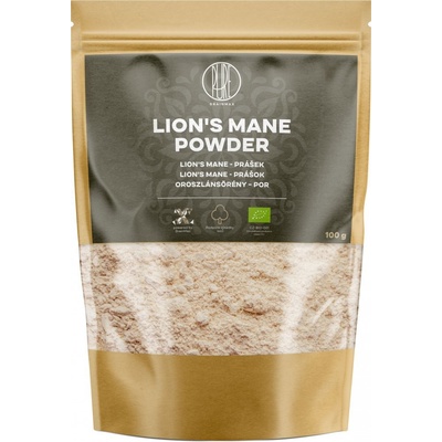 BrainMax Pure Lion's Mane Hericium prášek BIO 100 g – Hledejceny.cz