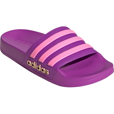adidas Детски сандали adidas Kid's Adilette Shower Sandals - Purple Burst / Bliss Pink / Semi Ice Tangerine - размер 36 2/3 (EU) (702-3926-0519)