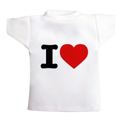 Tričko na láhev I love