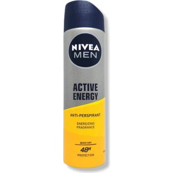 Nivea дезодорант мъжки, Fresh kick, Active Energy, 150мл