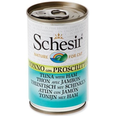 Schesir Cat tuňák + šunka 140 g