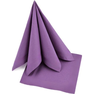 Paper Design Ubrousky Tendance 2V Purpurové 38x38cm