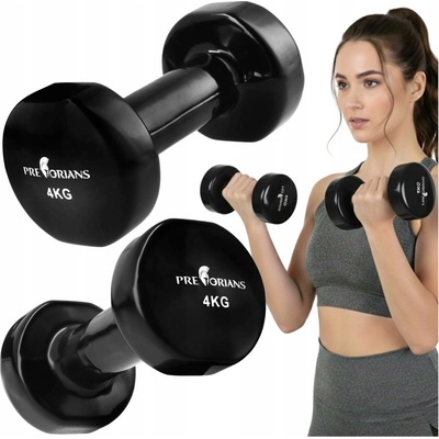Pretorians vinylové činky 2 x 4 kg 2 ks