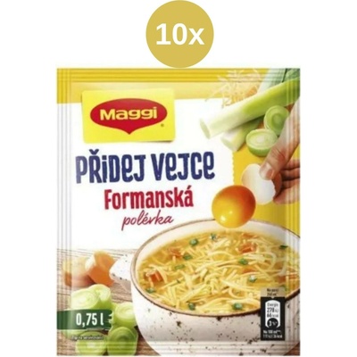 Maggi Přidej Vejce polévka formanská 10 x 40,5 g