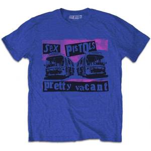 Sex Pistols Pretty Vacant Coaches Royal Blue M Риза (SPTS30MBL02)