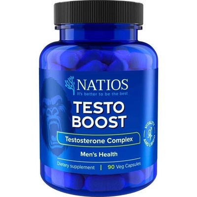 NATIOS TestoBoost Komplex 11 zložiek 90 vegánskych kapsúl