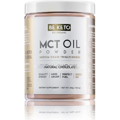 BeKeto MCT Oil Powder Natural Chocolate 300 g