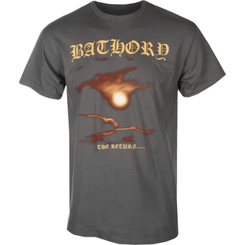 Plastic head Мъжка тениска bathory - the return. . . - СИВА - plastic head - ph13172