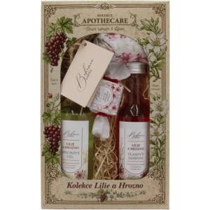 Bohemia Gifts Apothecare Lily and Grapes подаръчен комплект за вана