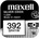 Maxell Бутонна батерия сребърна maxell sr41 sw -384- ag3 1.55v (sr41 sw)