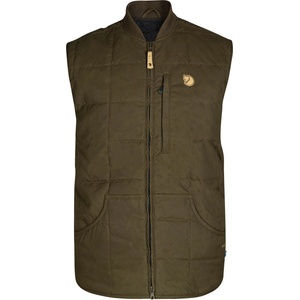 Fjällräven Мъжки синтетичен елек Fjällräven Grimsey Vest Fleece vest - Dark Olive (032-0282-0214)