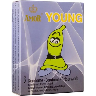 Amor Презервативи "amor young" 3 бр