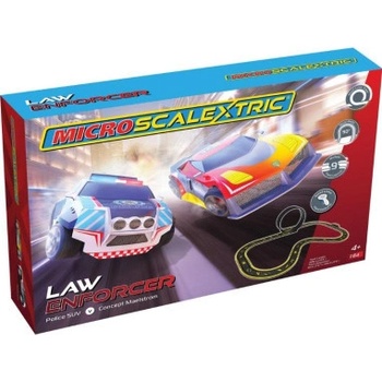 SCALEXTRIC Autodráha MICRO Law Enforcer Mains Powered Race Set