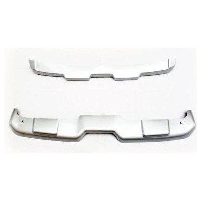 Преден и заден протектор броня за Nissan Qashqai (2017-2019)