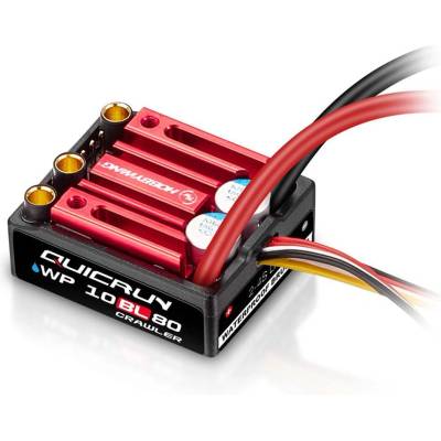 HOBBYWING Контролер безчетков Hobbywing QuicRun WP10BL80-G2 Crawler Brushless 80A, BEC 5A HW30108002 (HW30108002)