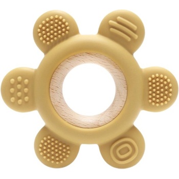 Lorelli Силиконова гризалка Lorelli Premium - Цвете, Yellow (10210890001)