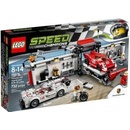 Stavebnice LEGO® LEGO® Speed Champions 75876 Porsche 919 Hybrid a 917K ulička v boxoch