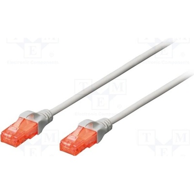 Digitus DK-1512-200 Ecoline Patch, UTP, CAT 5e, AWG 26/7, 20m, šedý