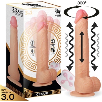 Image 1 of INTOYOU Centauro cesur 3.0 реалистично дилдо с вибрация и тласък с дистанционно управление