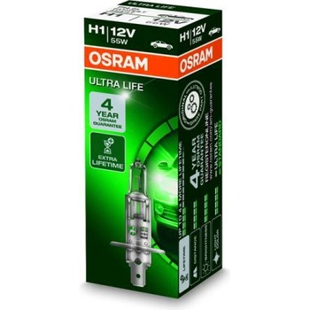 Image 1 of OSRAM Крушка OSRAM H1, 12V, 55W, 3200K, 1550lm, 1 брой