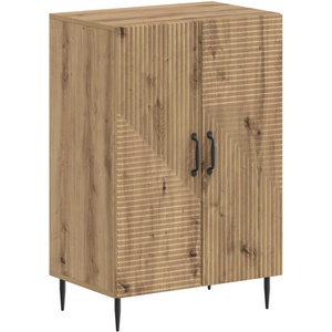 vidaXL Шкаф за обувки HAARLEM 59, 5 x 39, 5 x 89, 5 см Дъб артизан (896874)