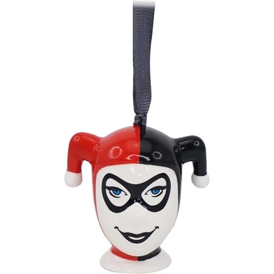 CurePink 3D keramická dekorace DC Comics Harley Quinn 7 x 5 x 6 cm