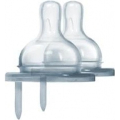 Purakiki Ycut dudlík anti/colic variabilní průtok 2 ks transparentní