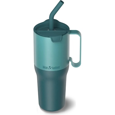 Klean Kanteen termohrnek Rise Tumbler Flip Straw 1064 ml brittany blue