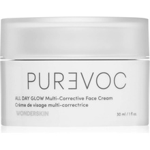 Wonderskin Purevoc All Day Glow Face Cream hydratační a rozjasňující pleťový krém 30 ml