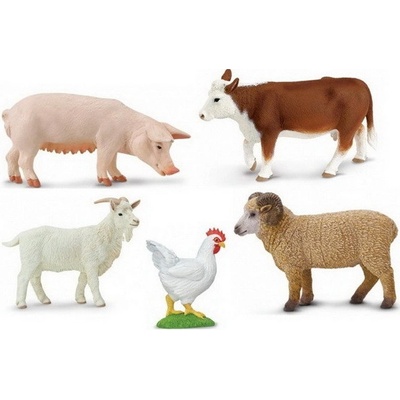 Safari Ltd Edukačné zvieratá z farmy 5 ks