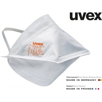 Uvex respirátor silv-Air 4200 lite FFP2 Biela