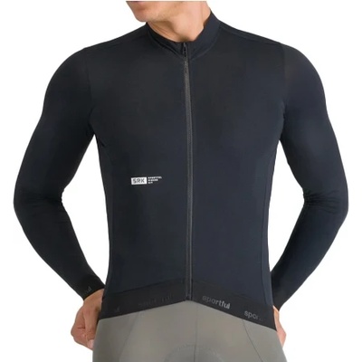 Sportful Мъжка фланелка с дълъг ръкав за колоездене Sportful SRK Jersey Long Sleeves Cycling jersey - Black (056-3899-0111)