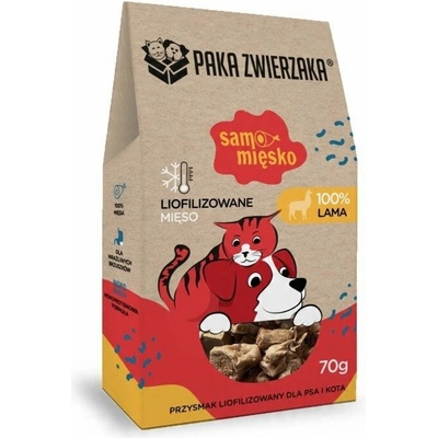 PAKA ZWIERZAKA Samo Mięsko Lama pamlsek pro psa 70 g