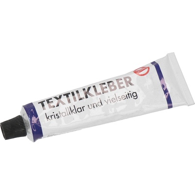 Galanterie Lepidlo na textil čiré 30 g