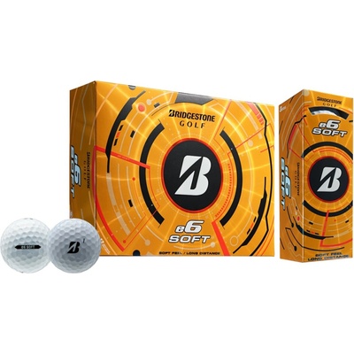 Bridgestone e6 Soft bílé 3 ks