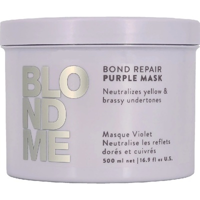Schwarzkopf Professional Blondme Bond Repair Purple Mask 500 ml