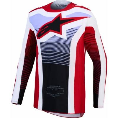 Alpinestars Techstar Maven 2027 červená/biela/fialová/čierna