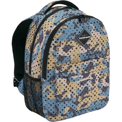 ErichKrause Ученическа раница ErichKrause EasyLine с 2 отделения, 20 л, Dots vs Camo