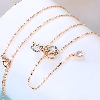 HARAHU Колие bc-20898 - Златна kp20898 (bc-20898)