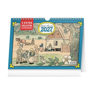 NOTIQUE Stolový Josef Lada s extra veľkým om 30 x 21 cm 2027