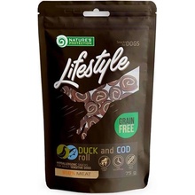 Natures P Lifestyle psí rolky s kachnou a treskou 12 x 75 g