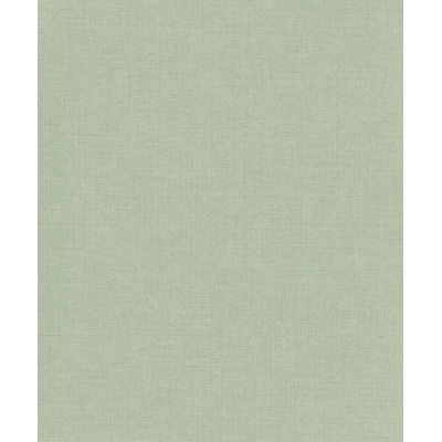 Grandeco, A71013, Vliesová tapeta na zeď, zelená, imitace látky, rozměry 0,53 x 10,05 m