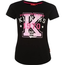 Kickers Print T Shirt Ladies black