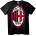 NOONEBRAND Тениска AC Milan 1899 - S, Black