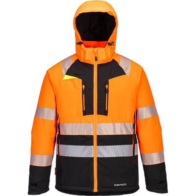 Portwest hi-vis dx430 / Светлоотразително водоустойчиво зимно яке - hv оранжево m (dx430obrm)